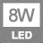 LED 8 W